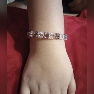 Gorgeous Crystal Braided Bead Bracelet